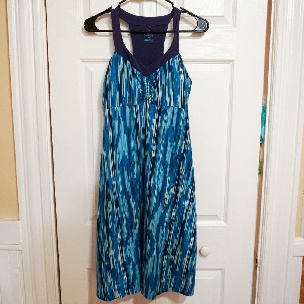 Prana Blue Summer Dress
